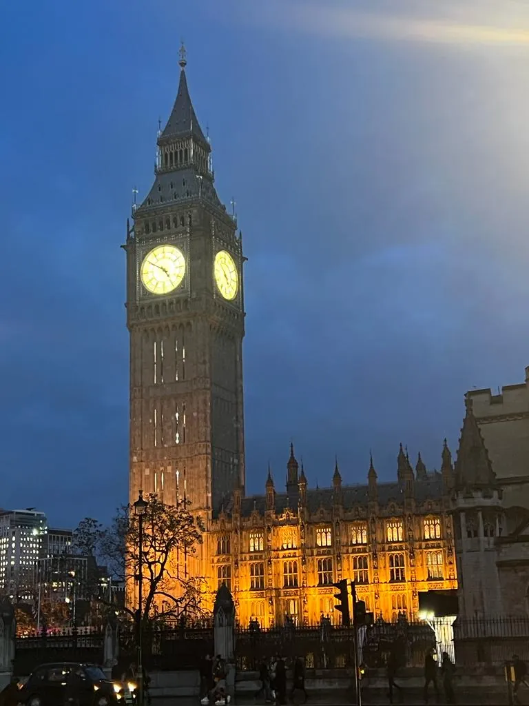Big Ben di Sera